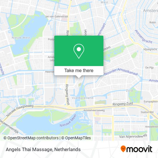 Angels Thai Massage map