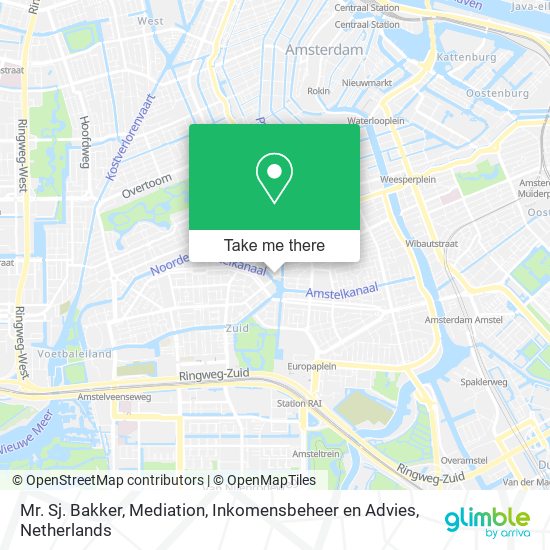 Mr. Sj. Bakker, Mediation, Inkomensbeheer en Advies map