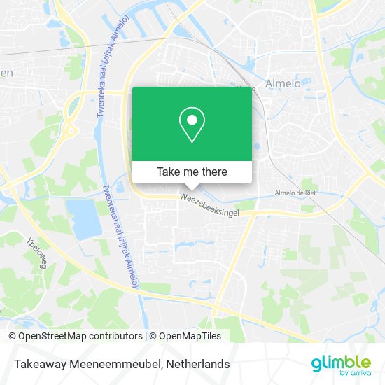 Takeaway Meeneemmeubel map