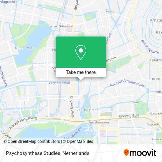 Psychosynthese Studies map