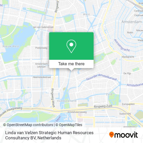 Linda van Velzen Strategic Human Resources Consultancy BV Karte