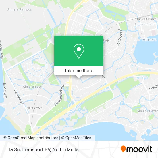 Tta Sneltransport BV map