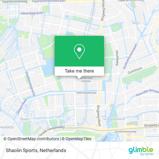 Shaolin Sports map