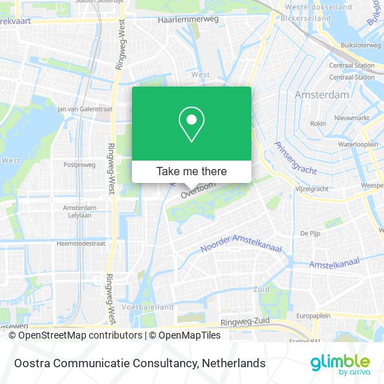 Oostra Communicatie Consultancy Karte