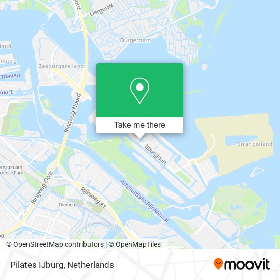 Pilates IJburg map