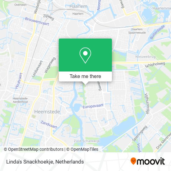 Linda's Snackhoekje map