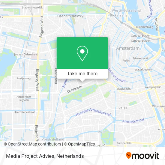 Media Project Advies map