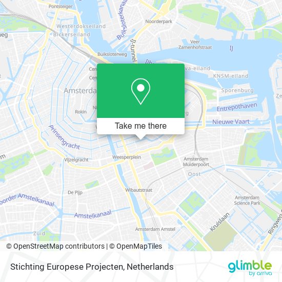 Stichting Europese Projecten map