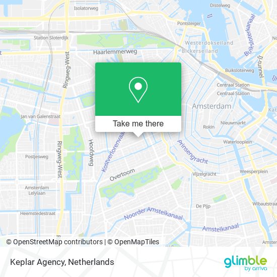 Keplar Agency map