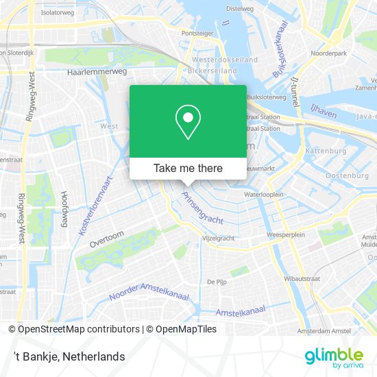 't Bankje map