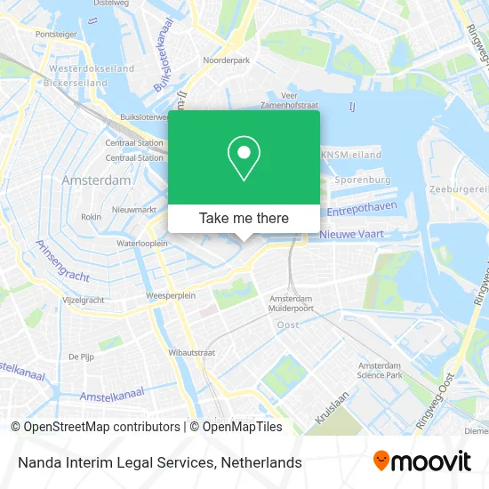 Nanda Interim Legal Services map