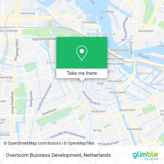 Overtoom Business Development Karte