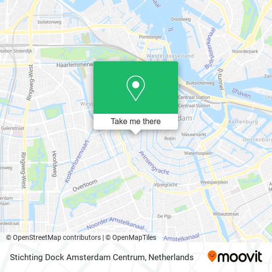Stichting Dock Amsterdam Centrum map