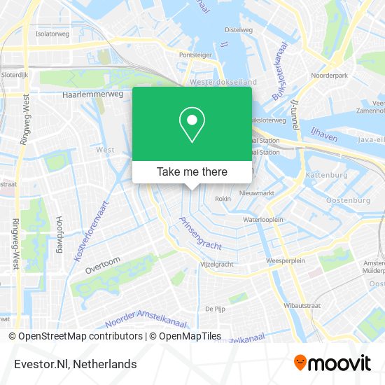 Evestor.Nl map