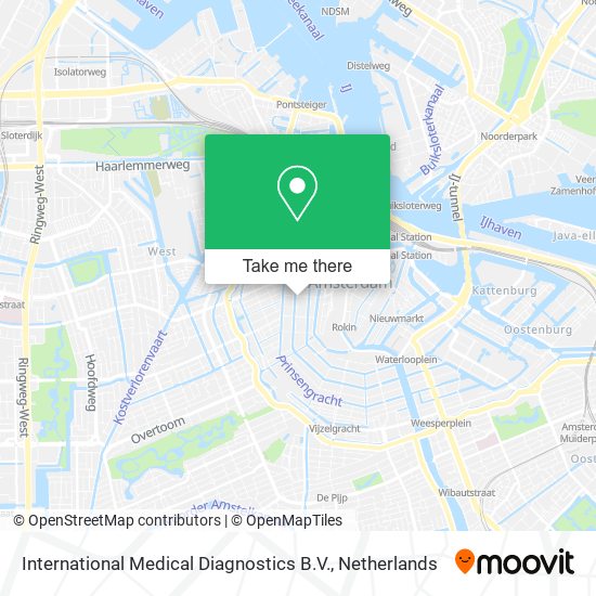 International Medical Diagnostics B.V. Karte