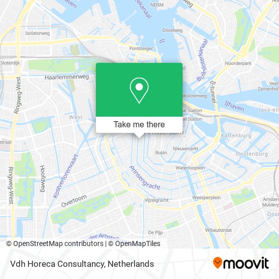 Vdh Horeca Consultancy map