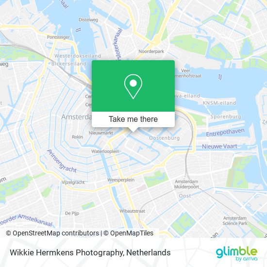 Wikkie Hermkens Photography map