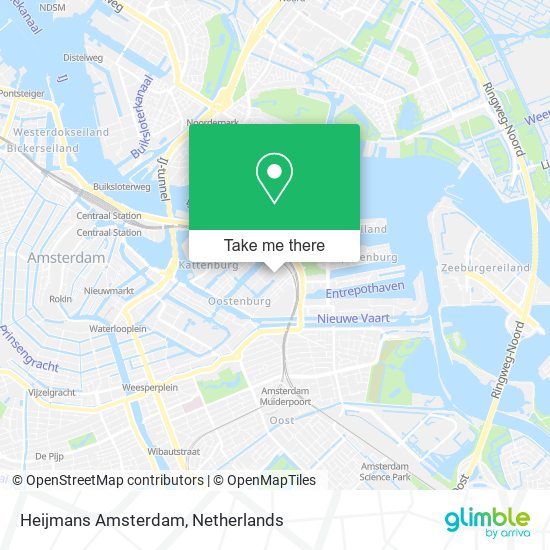 Heijmans Amsterdam map