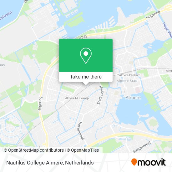 Nautilus College Almere map