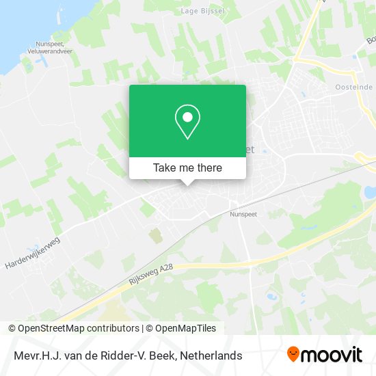 Mevr.H.J. van de Ridder-V. Beek map