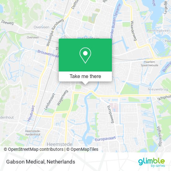 Gabson Medical map