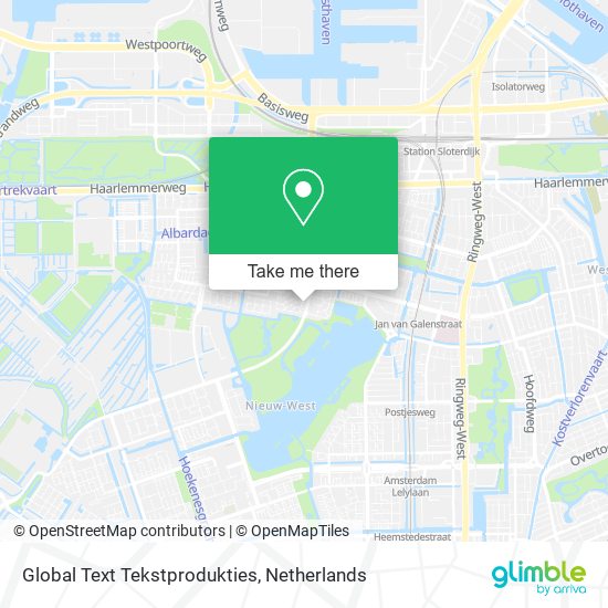 Global Text Tekstprodukties map