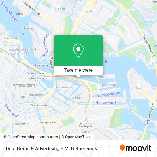 Dept Brand & Advertising B.V. map