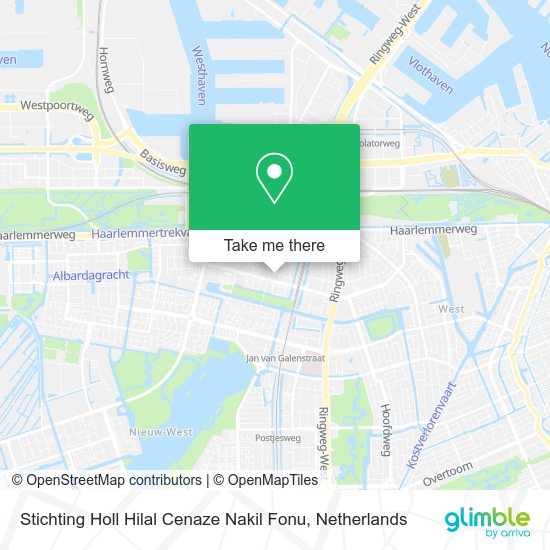 Stichting Holl Hilal Cenaze Nakil Fonu map