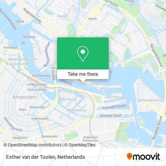 Esther van der Toolen map