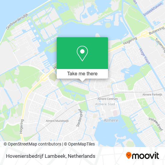 Hoveniersbedrijf Lambeek map