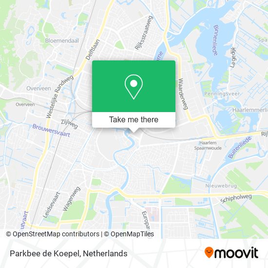 Parkbee de Koepel map