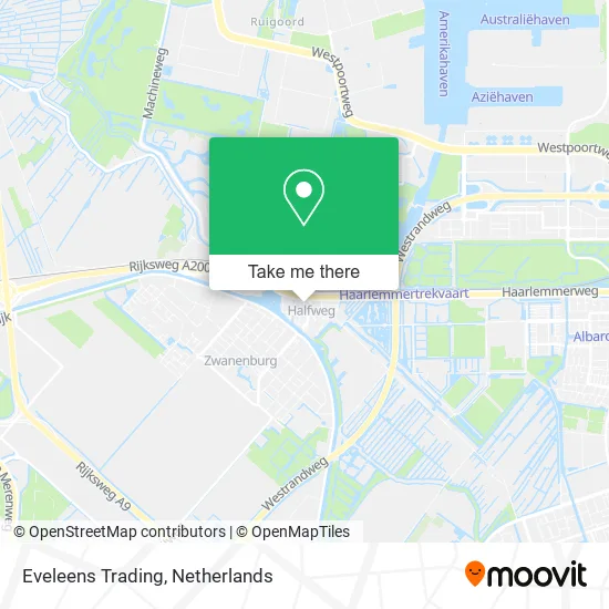 Eveleens Trading map