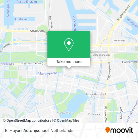 El Hayani Autorijschool map