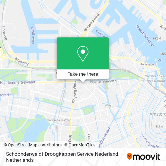 Schoonderwaldt Droogkappen Service Nederland map