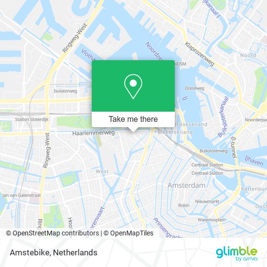 Amstebike map