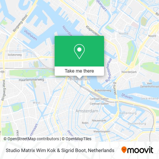 Studio Matrix Wim Kok & Sigrid Boot map
