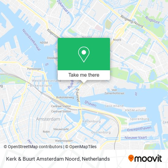 Kerk & Buurt Amsterdam Noord map