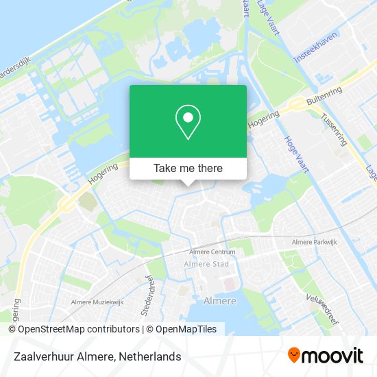 Zaalverhuur Almere Karte