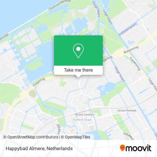 Happybad Almere map