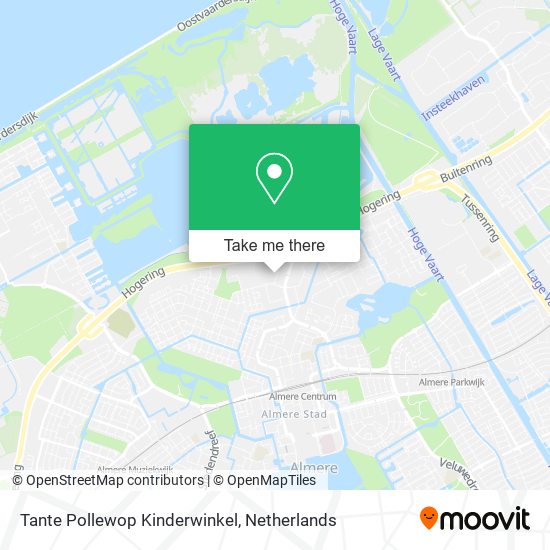 Tante Pollewop Kinderwinkel map