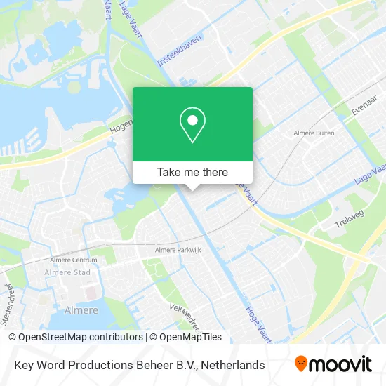 Key Word Productions Beheer B.V. map