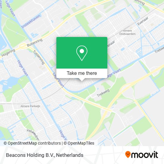 Beacons Holding B.V. map