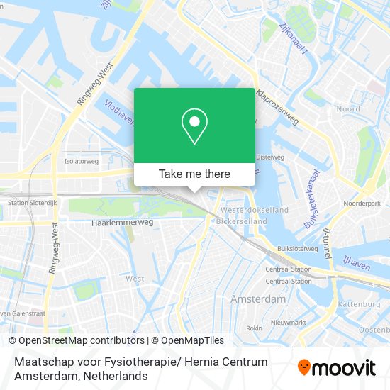 Maatschap voor Fysiotherapie/ Hernia Centrum Amsterdam map