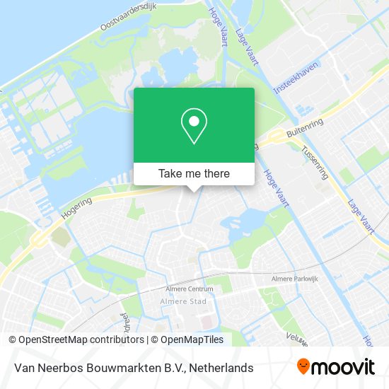 Van Neerbos Bouwmarkten B.V. map