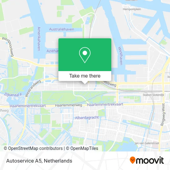 Autoservice A5 map