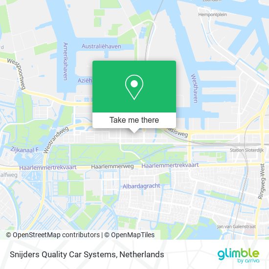 Snijders Quality Car Systems Karte