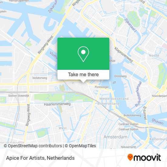 Apice For Artists map