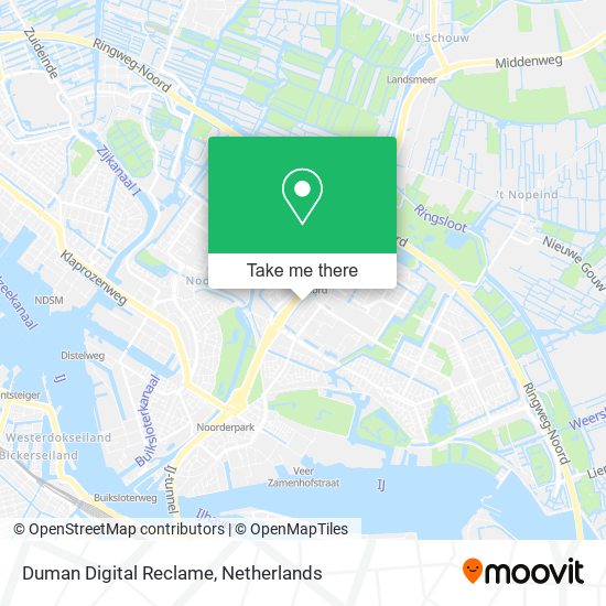 Duman Digital Reclame map