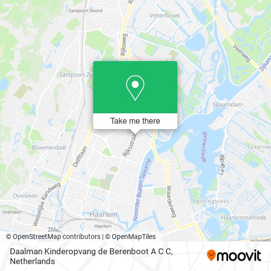 Daalman Kinderopvang de Berenboot A C C map