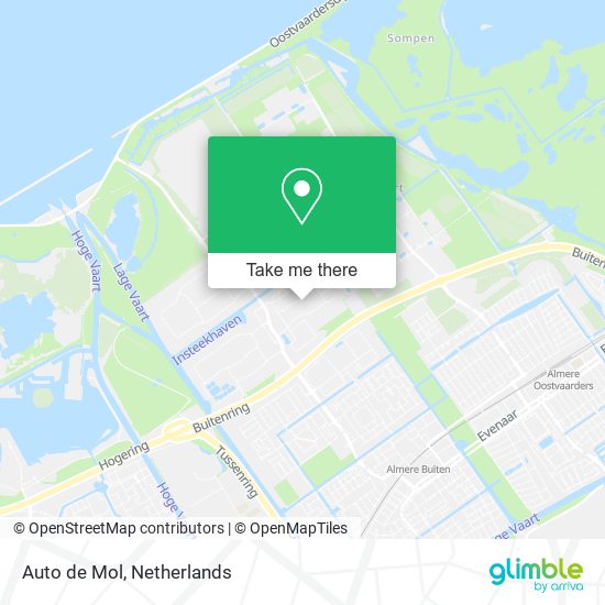 Auto de Mol map